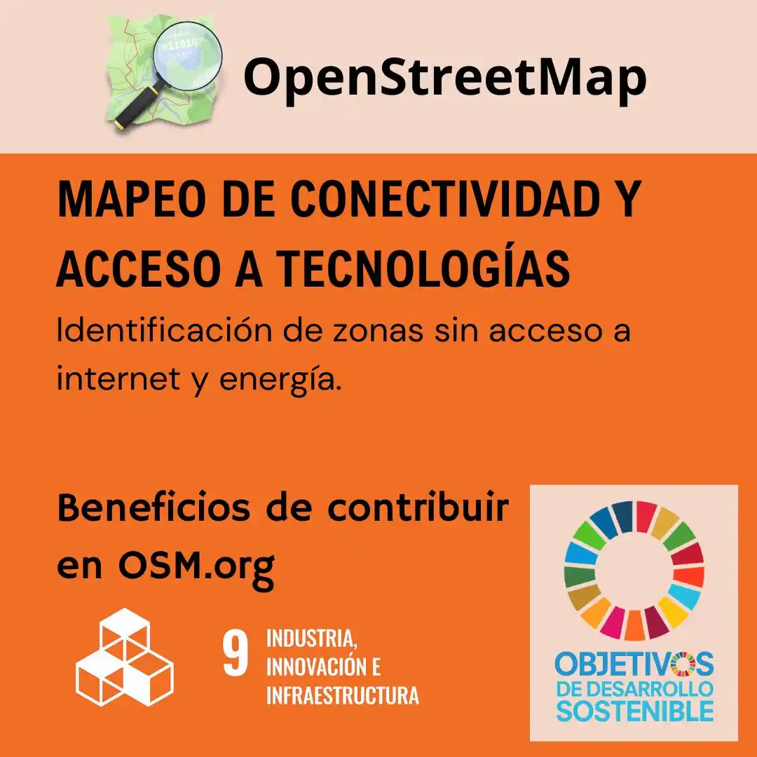 Image from OSM Colombia: Cuando mapeas en OpenStreetMap puedes contribuir en los Objetivos de D...