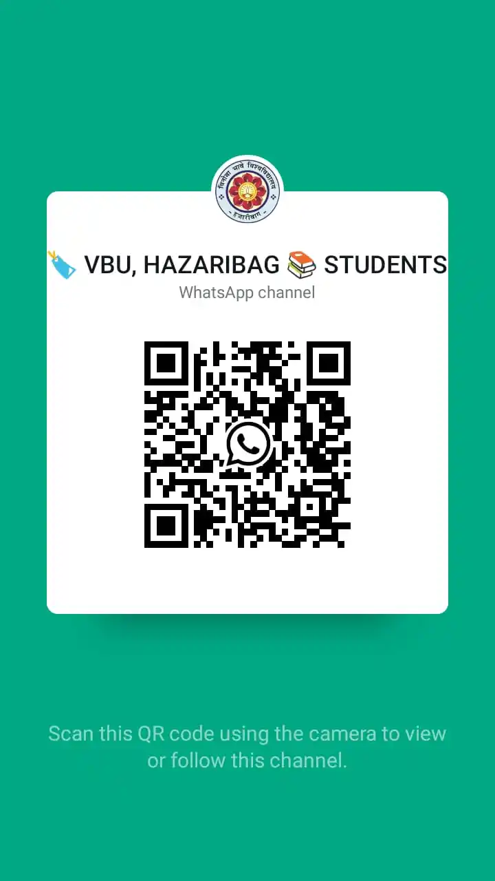 🔖 VBU, HAZARIBAG 📚 STUDENTS post