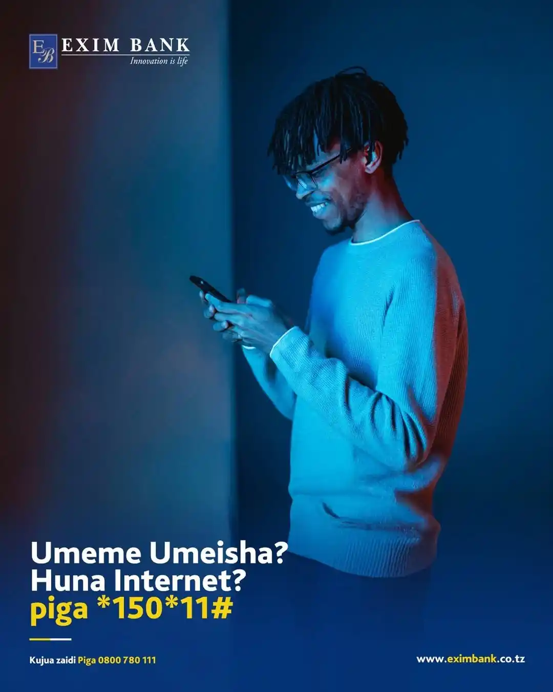 Image from Exim Bank Tanzania: Nunua LUKU na Akaunti yako ya Exim Bank kwenye simu yako kwa kupiga *1...