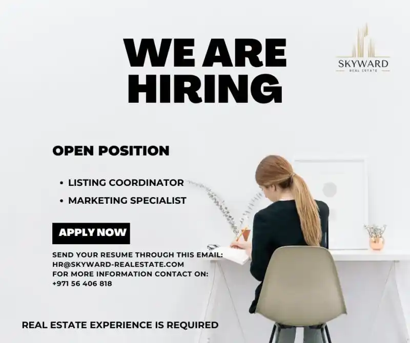 Image from Rk Career Builder
✅: We're Hiring at SKYWARD REAL ESTATE! 1. Listing Consultant (Female) ...