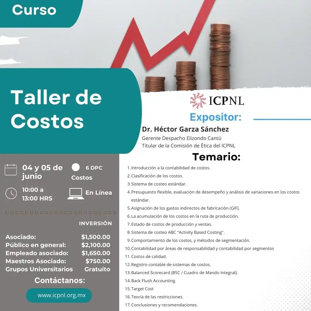 Image from ICPNL: *Algunos Curso Junio 2025*: Visita: https://www.icpnl.org.mx/event 03 ...