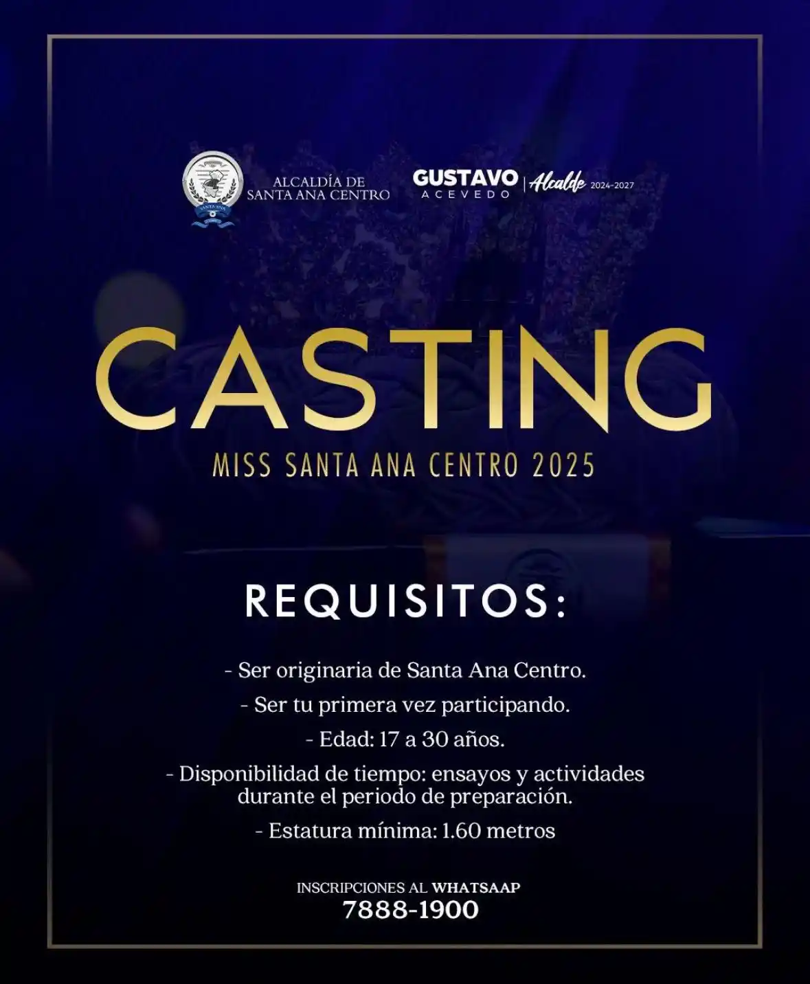 Image from Santa Ana: ¡Atención, santanecas! 📣👩 ¿Quieres ser la nueva 𝑴𝒊𝒔𝒔 𝑺𝒂𝒏𝒕𝒂...