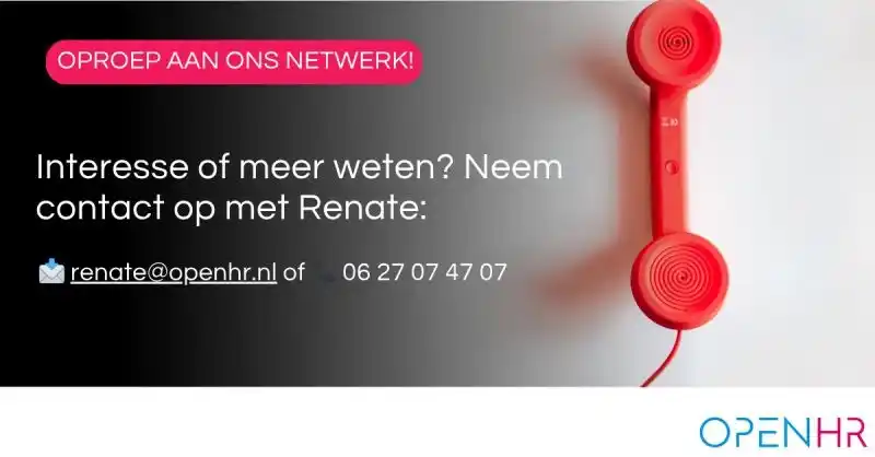 Image from OpenHR - interim HR opdrachten : ๐๐๐๐๐๐๐: ๐ข๐ง๐ญ๐๐ซ๐ข๐ฆ ๐๐ ๐๐๐๐๐ฐ๐๐ซ๐ค๐๐ซ | ๐๐จ๐๐ซ๐๏ฟฝ...