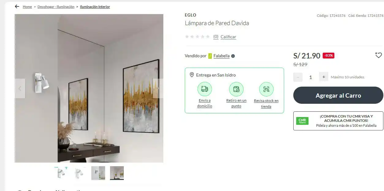 Image from CONCUPON: https://www.falabella.com.pe/falabella-pe/product/17241576/Lampara-de-...