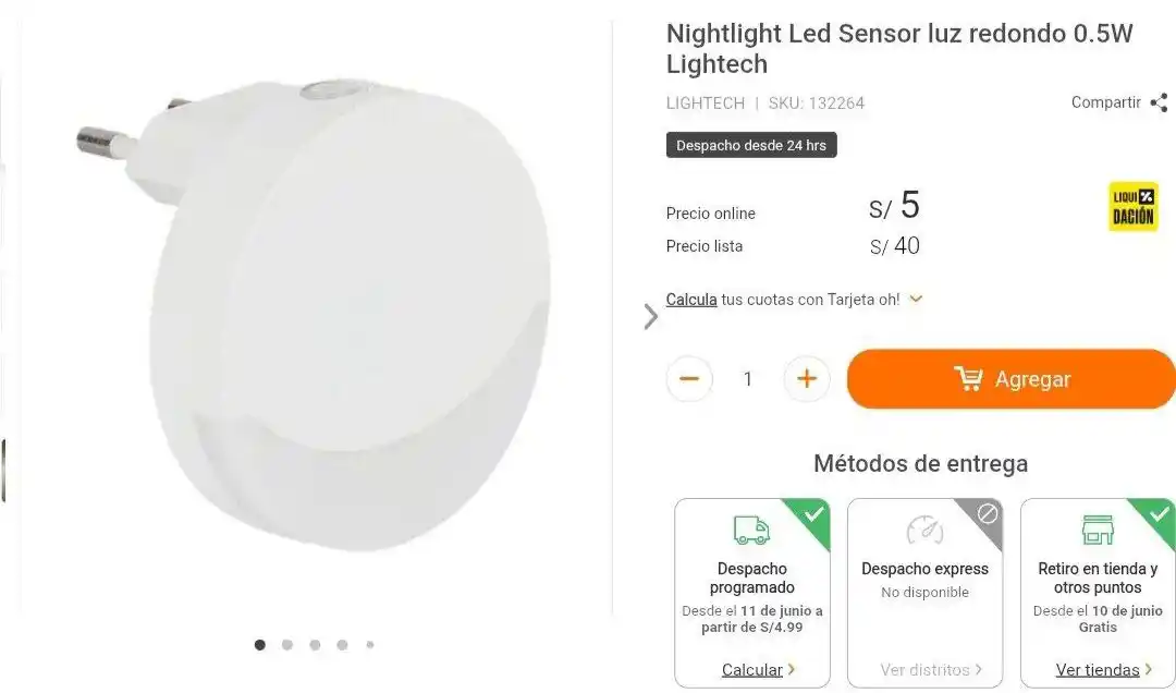 Image from CONCUPON: https://www.promart.pe/nightlight-led-sensor-luz-redondo-0-5w/p...