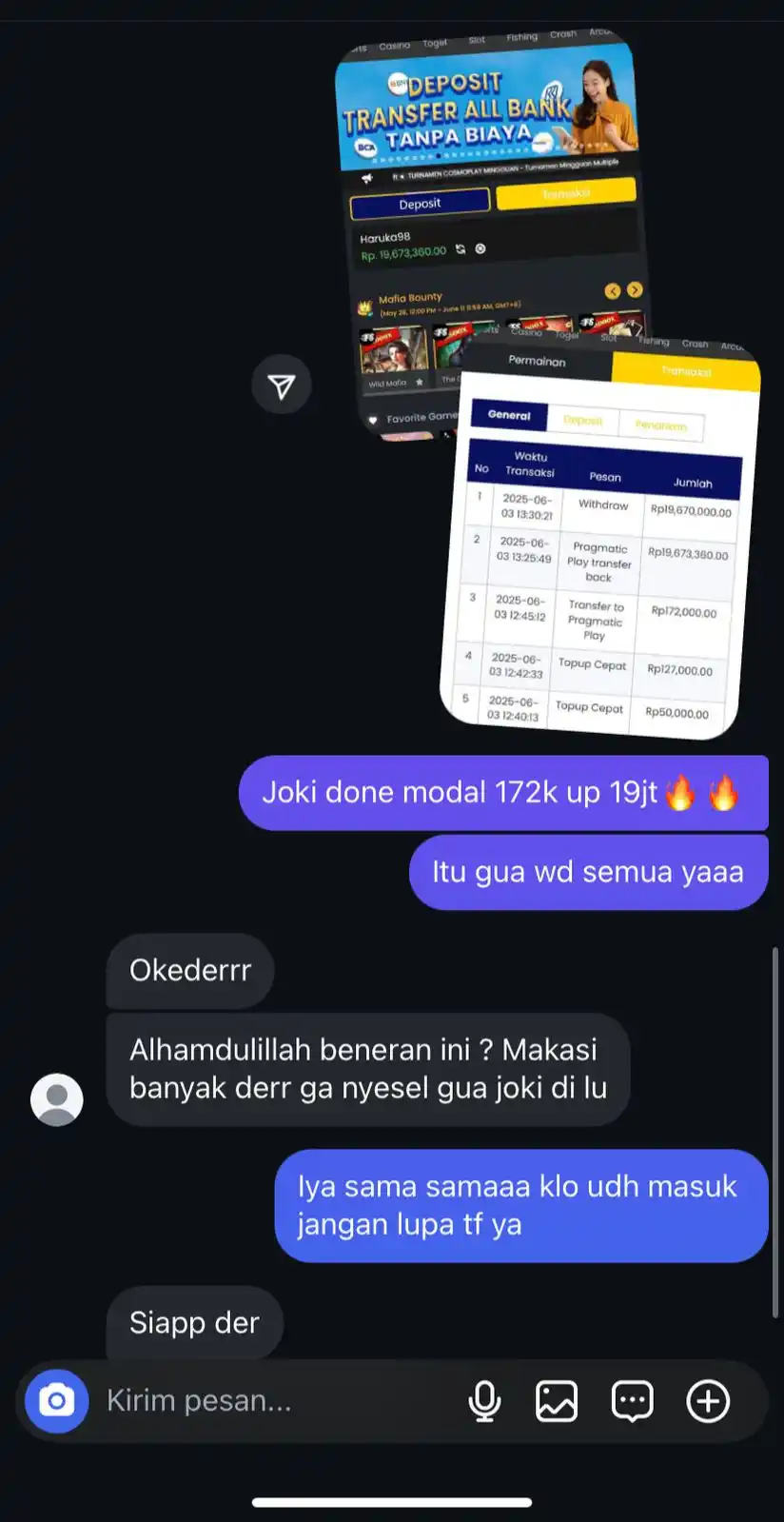 JOKI SPACEMAN PUSAT post