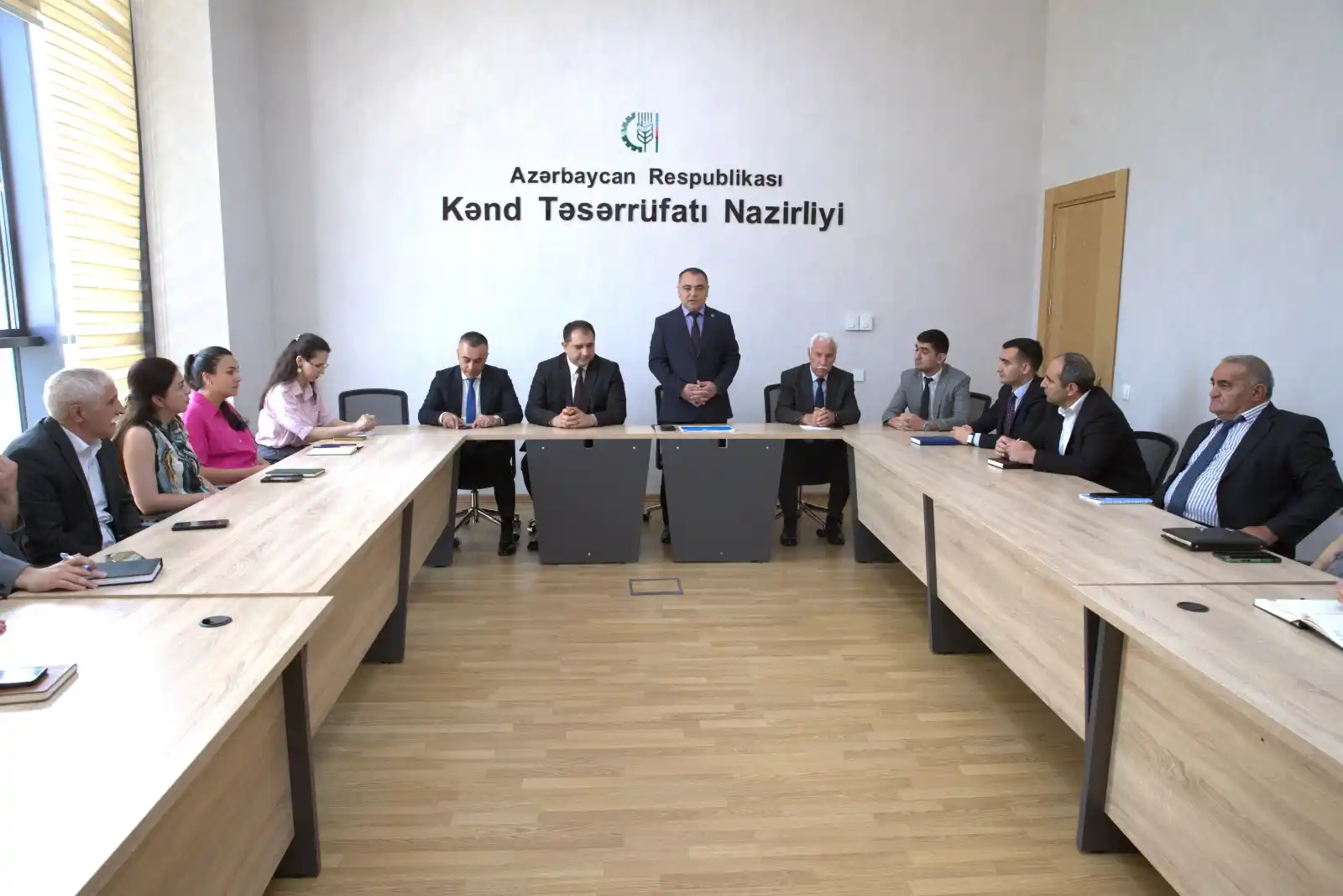 Image from Kənd Təsərrüfatı Nazirliyi: Kənd Təsərrüfatı Nazirliyində “İnsan Hüquqları Aylığı” çərçivəsində tə...