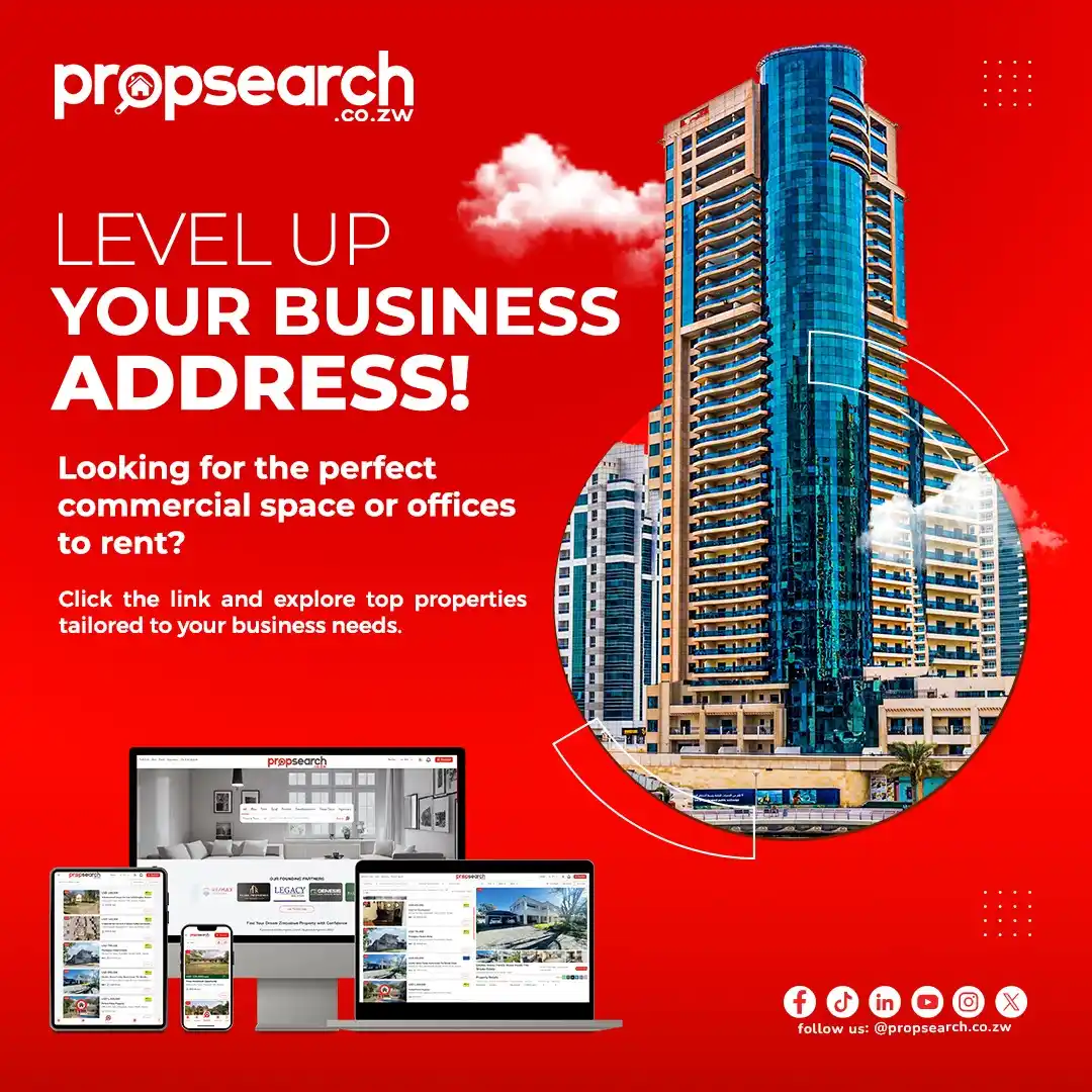 Image from propsearch.co.zw - Search Powered by Professionals: *🚀 Level Up Your Business Address!* Looking for the perfect commerci...