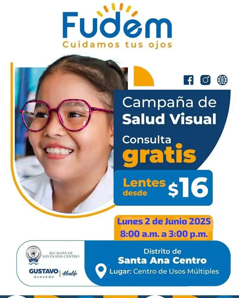 Image from Santa Ana: No te pierdas la próxima Campaña de Salud Visual, junto a nuestros ami...