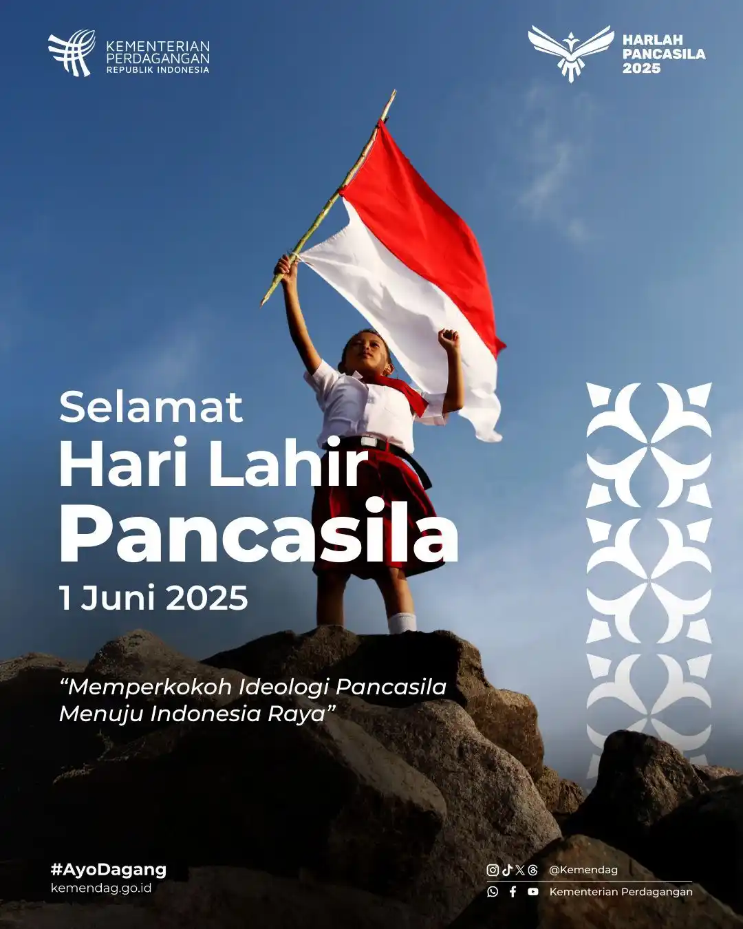 Image from Kementerian Perdagangan: Pancasila bukan sekadar dasar negara, tetapi merupkan jiwa dan semanga...