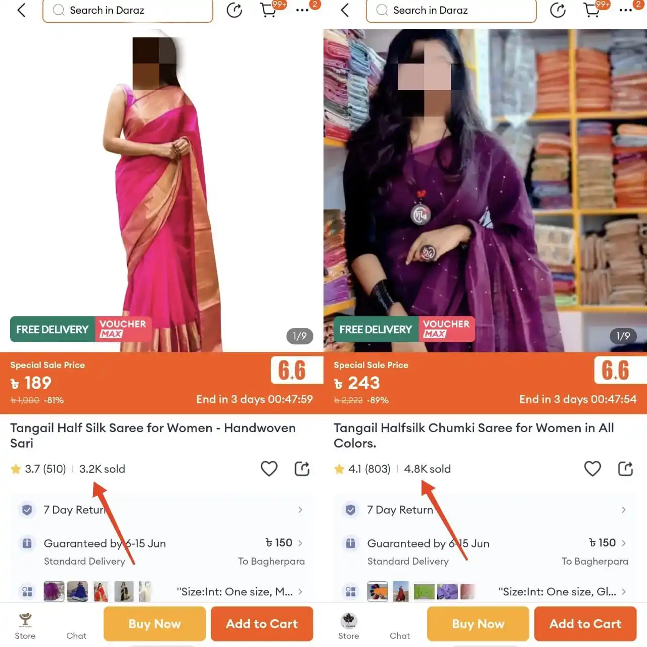 Daraz Secret Offers post