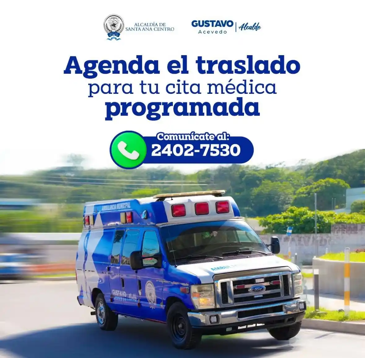 Image from Santa Ana: Recuerda, puedes agendar con anticipación el traslado gratuito para tu...