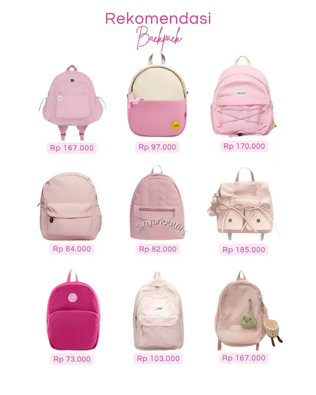 Image from Ootd Hijab Remaja | Inspirasi Outfit Hijab: rekomendasi backpack supercute🎀✨ yukk spill ⤵️ 1. migu https://s.shop...