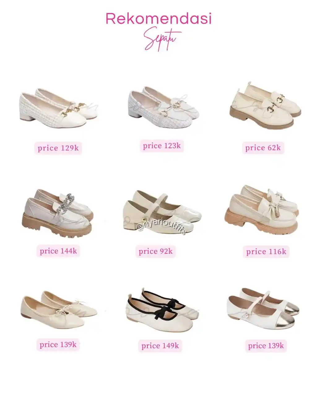 Image from Ootd Hijab Remaja | Inspirasi Outfit Hijab: rekomendasi sepatu cantik 🎀✨ yukk spill ⤵️ 1. Ellora https://s.shopee...