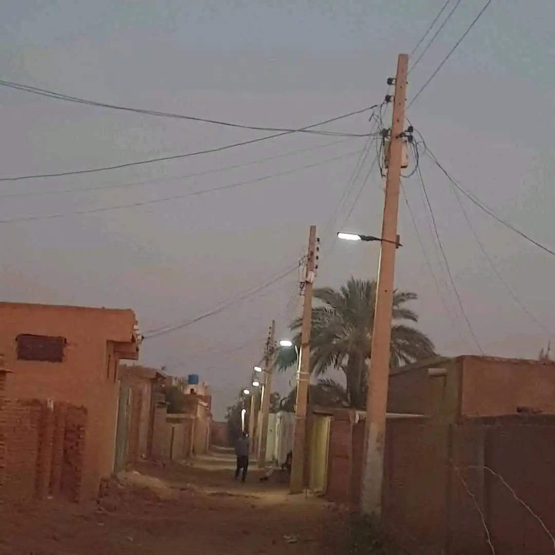 Image from السودان Sudan: سوبا شرق الشقيلة انارة الحي بالطاقة الشمسية فكرة تجب ان تعمم في كل ال...