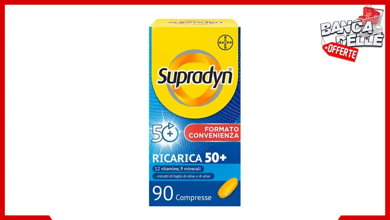 Image from Banca delle Offerte: *💊 Supradyn Ricarica 50+ Integratore Multivitaminico Completo Vitamin...