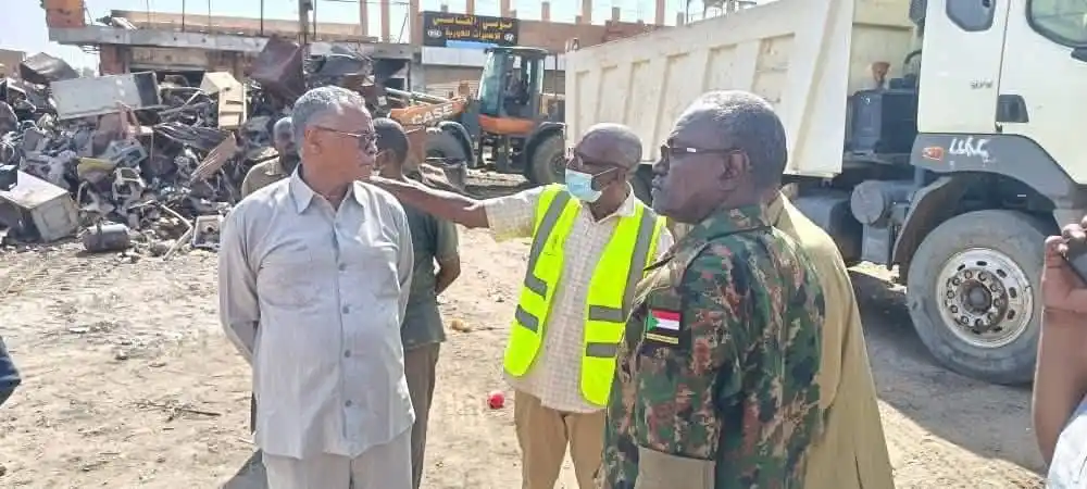 Image from السودان Sudan: تفقد والي الخرطوم الأستاذ أحمد عثمان حمزة عدداً من المواقع الحيوية في ...