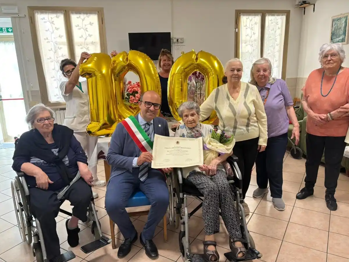 Image from ForlìToday: Una nuova centenaria a Forlì: Ubalda Ercolina Bentivogli compie un sec...