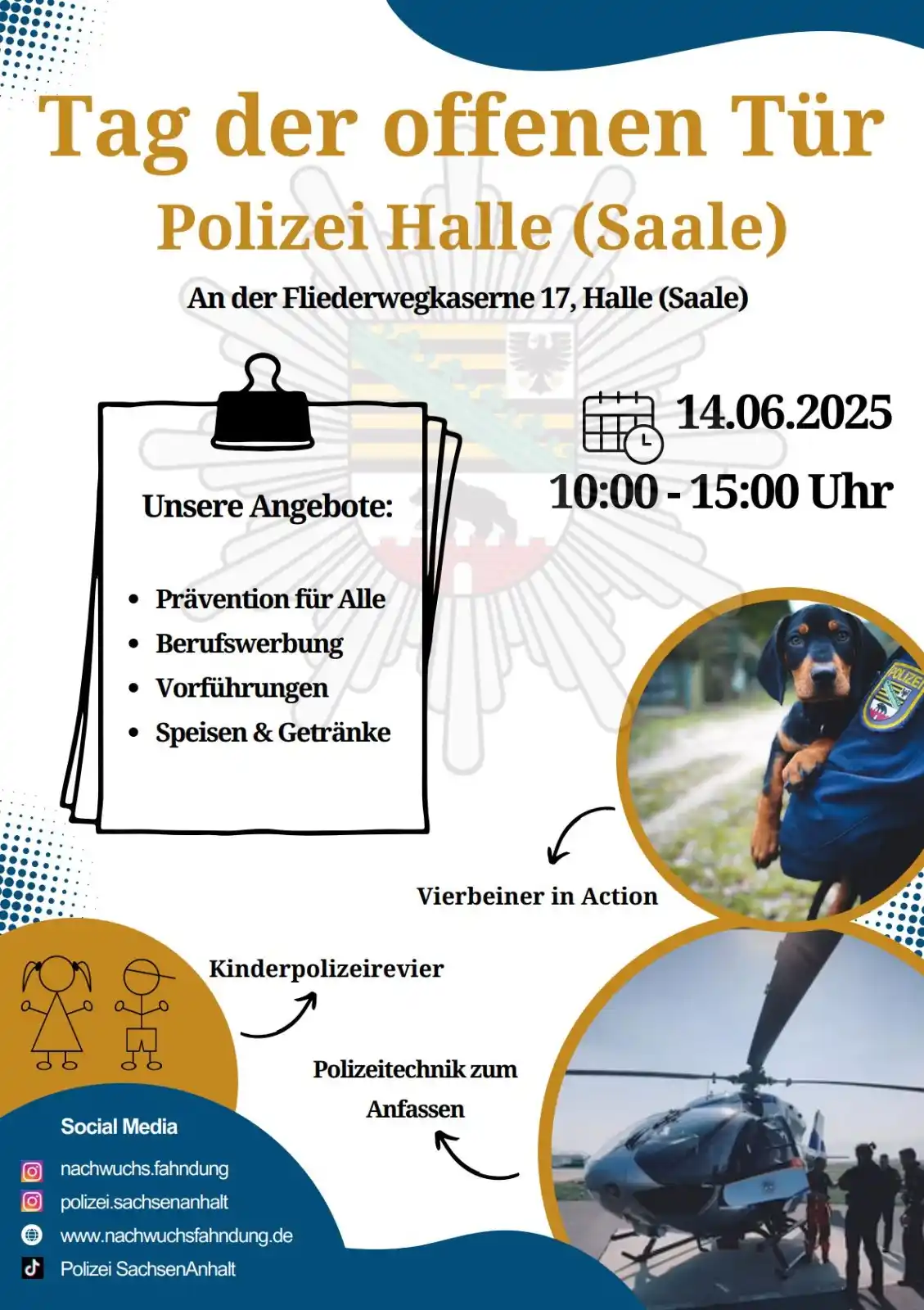 Polizei Halle (Saale) post