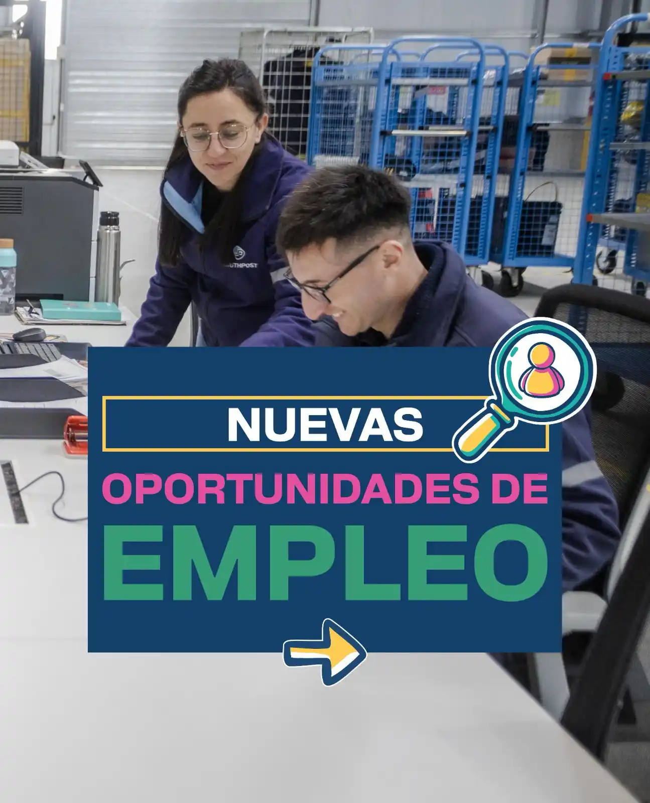 Image from Muni Mar del Plata: 👩🏻💻Arrancamos la semana con nuevas *oportunidades de empleo* dispo...