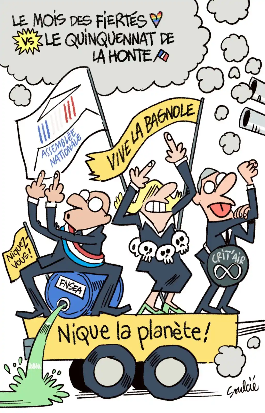 Image from Alternatives Economiques : 👋 Chaque semaine, découvrez un nouveau dessin qui éclaire l'actualité...