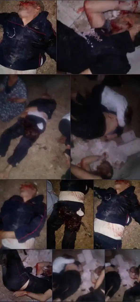 Image from روج افا الحدث .K: 🚫مجزرة شنيعة ارتكبها العناصر الطائفية التابعة لحكومة الأمر الواقع في ...