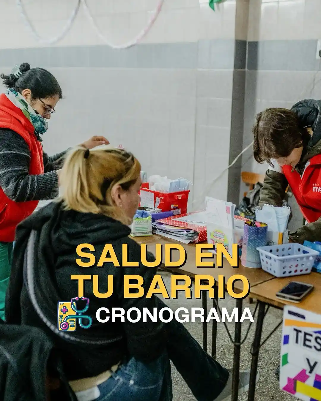 Image from Muni Mar del Plata: 💯🙌 ¡Salud en tu Barrio sumá nuevas fechas! 1️⃣ El primer dispositiv...