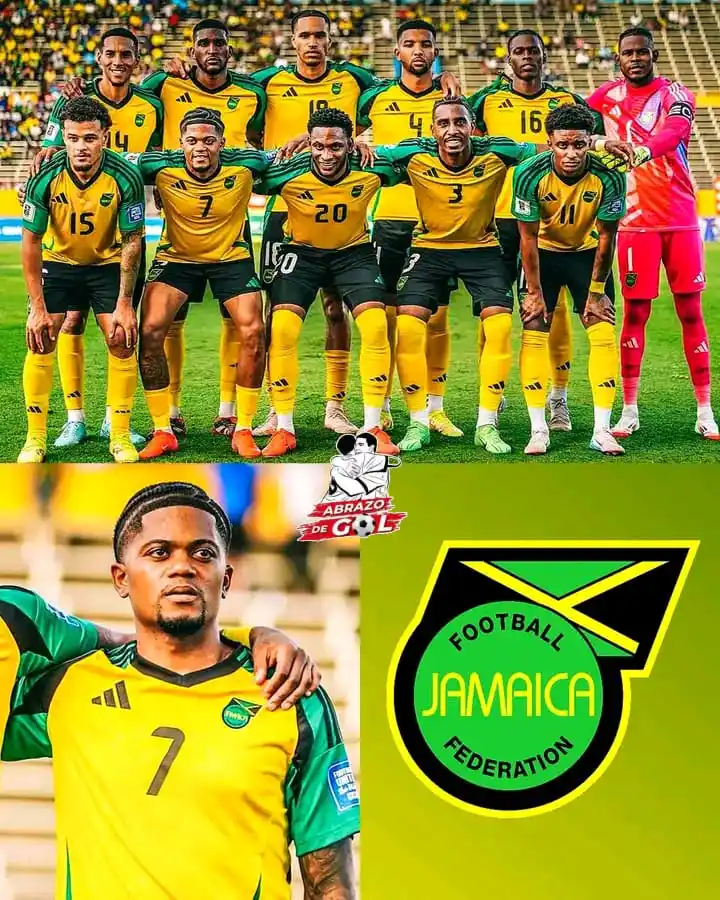 Image from 🏆⚽️ ABRAZO DE GOL 2025 ⚽️🏆: ¡SUEÑAN CON EL MUNDIAL! 🇯🇲🤩 La selección de Jamaica goleó por 3-0 ...