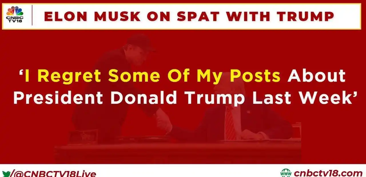 Image from Dr.Mukul Agrawal ( Stock Market Investor ) FINANCE,IPO: "Went Too Far": Elon Musk Says He "Regrets" His Posts About Donald Tru...