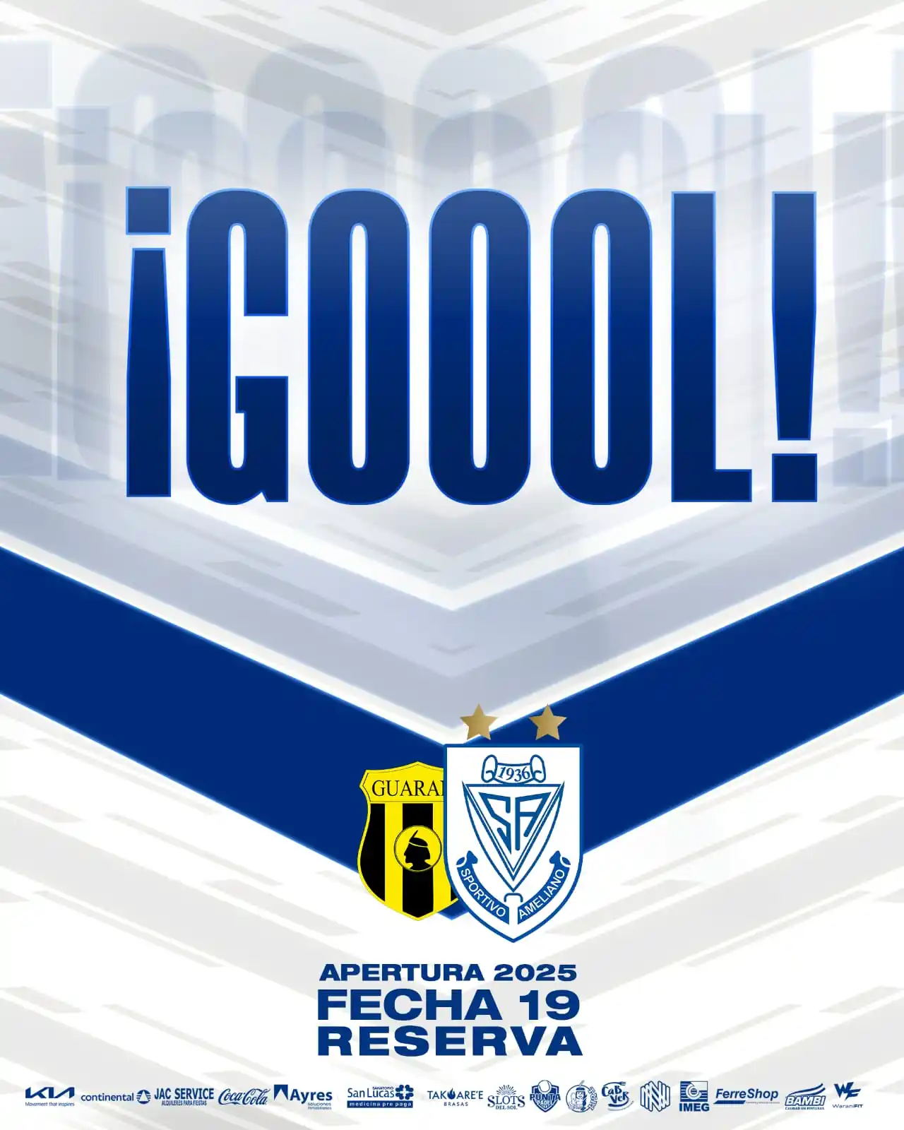 Image from Club Sportivo Ameliano: ๐| ๐๐ฉ๐๐ซ๐ญ๐ฎ๐ซ๐ ๐๐๐๐ - ๐
๐๐๐ก๐ ๐๐ (๐๐๐ ๐ฎ๐ฅ๐๐ซ๐ข๐ณ๐...