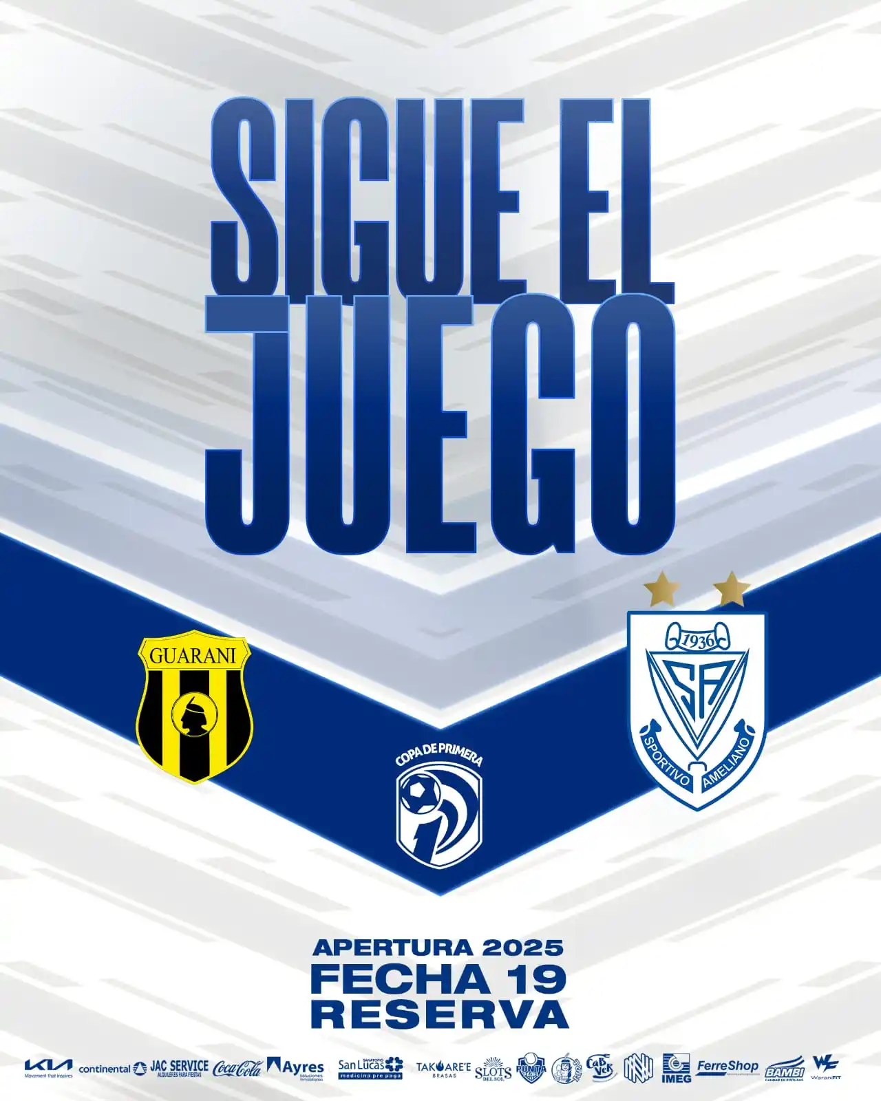 Image from Club Sportivo Ameliano: ๐| ๐๐ฉ๐๐ซ๐ญ๐ฎ๐ซ๐ ๐๐๐๐ - ๐
๐๐๐ก๐ ๐๐ (๐๐๐ ๐ฎ๐ฅ๐๐ซ๐ข๐ณ๐...