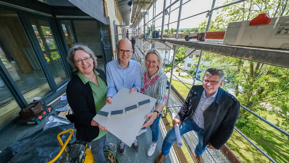 Image from NW Bielefeld: ➡️ *Bielefelder Wohnungsverein baut aus:* Neue, günstige Wohnungen ent...