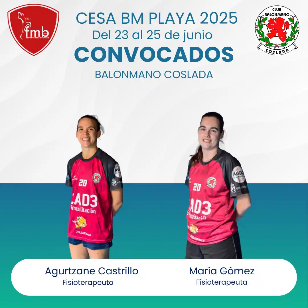 Image from Balonmano Coslada: 🤾 CESA BM PLAYA 2025 🤾♂️ Publicadas las convocatorias para el Camp...