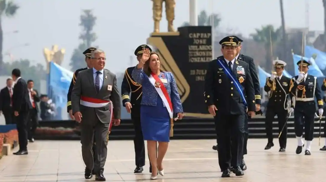 Image from Perú21 : *📢 Dina Boluarte firmará decreto para financiar multimillonaria compr...