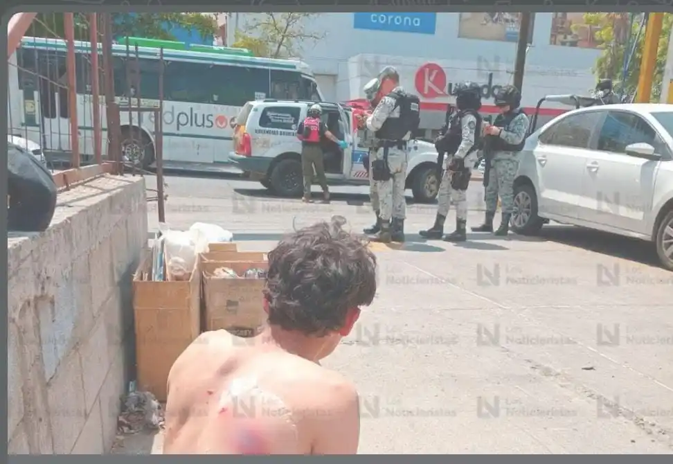 Image from Culichi Town Noticias 🍅: 🚔🚨| Disparan con arma larga a un hombre frente a un negocio de acces...