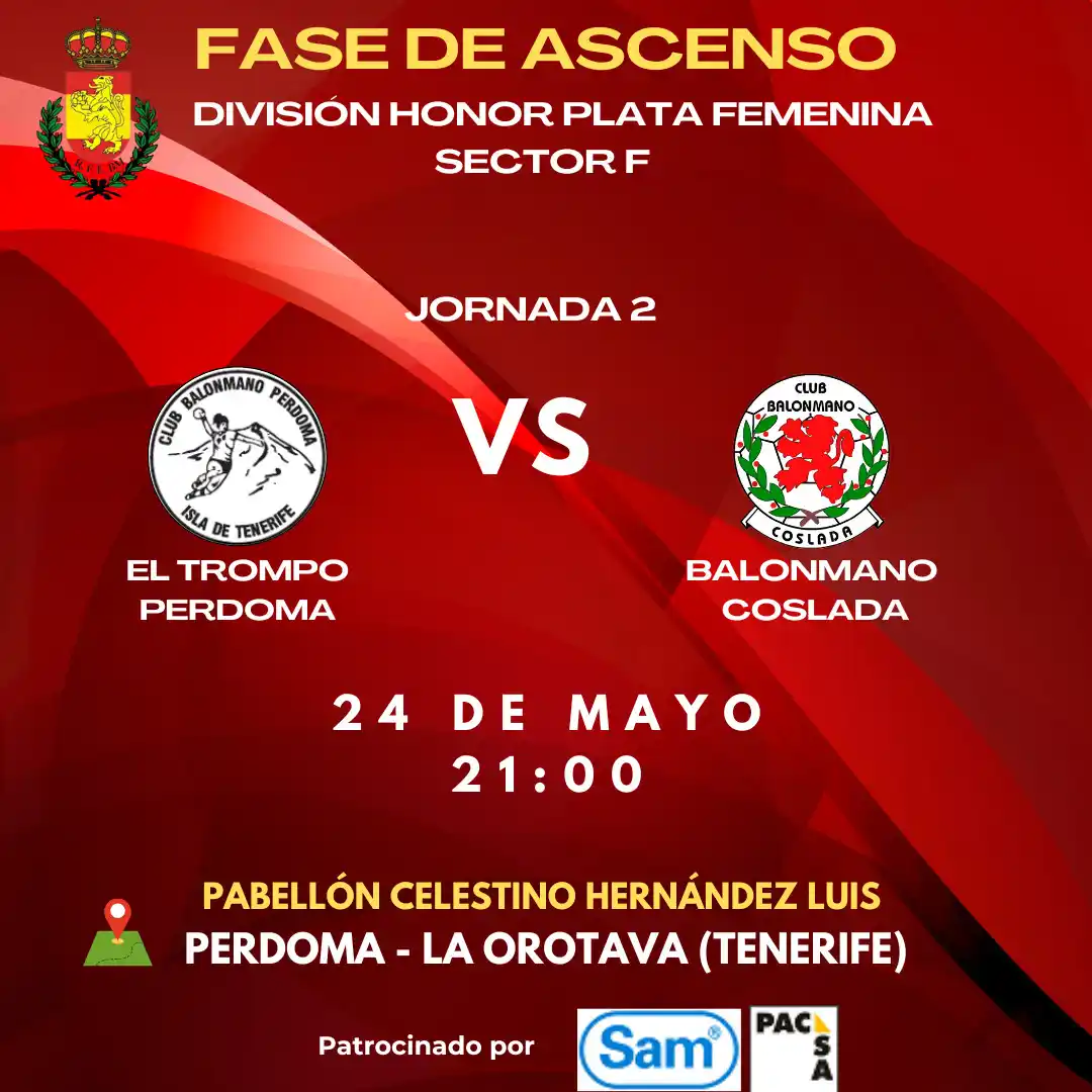 Image from Balonmano Coslada: FASE ASCENSO DHPF 🔥🤾🏼 Segundo partido del Primera Nacional Femenin...