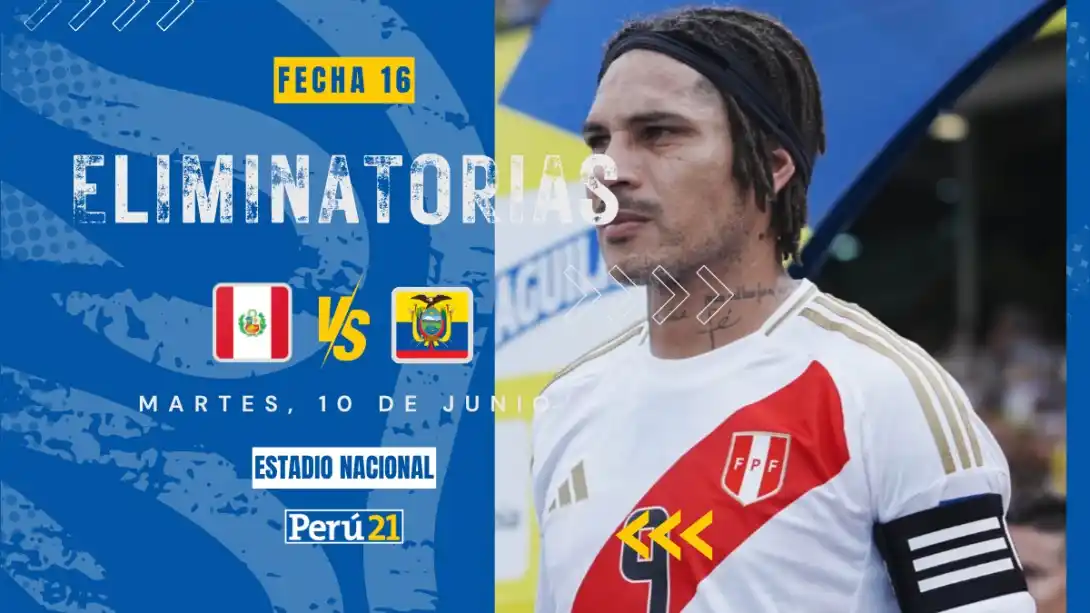 Image from Perú21 : *🇵🇪 ¡Vamos blanquirroja! Perú enfrenta a Ecuador en el nacional* ➡️ ...