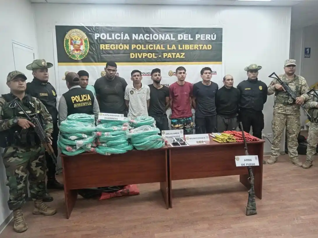 Image from Perú21 : ❌ Policía desarticula banda 'Los Locos de la Reyna de Pataz' 📌 Conoc...