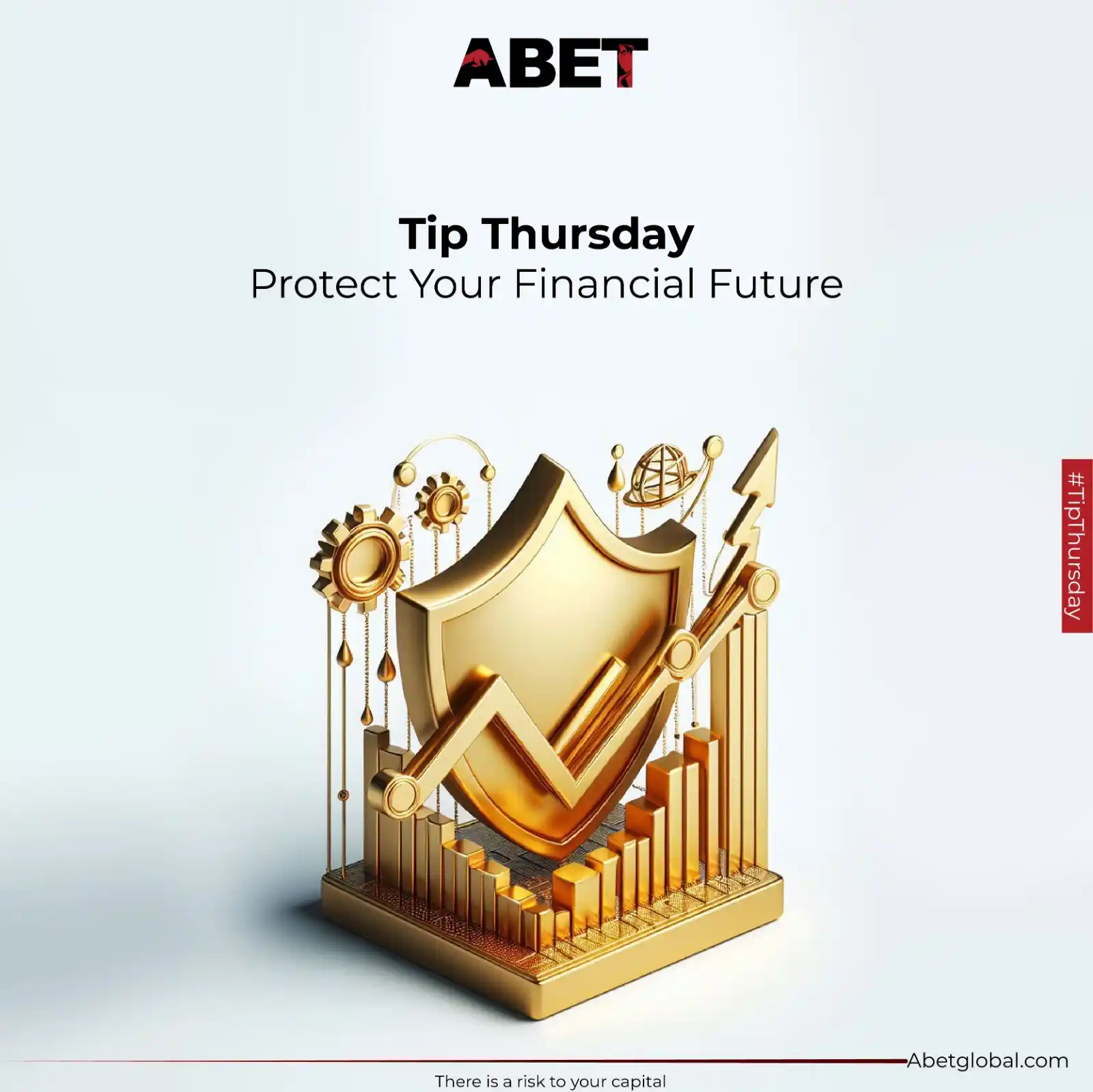 Image from ABET Global: Protect Your Financial Future Trading without a stop-loss is like dri...