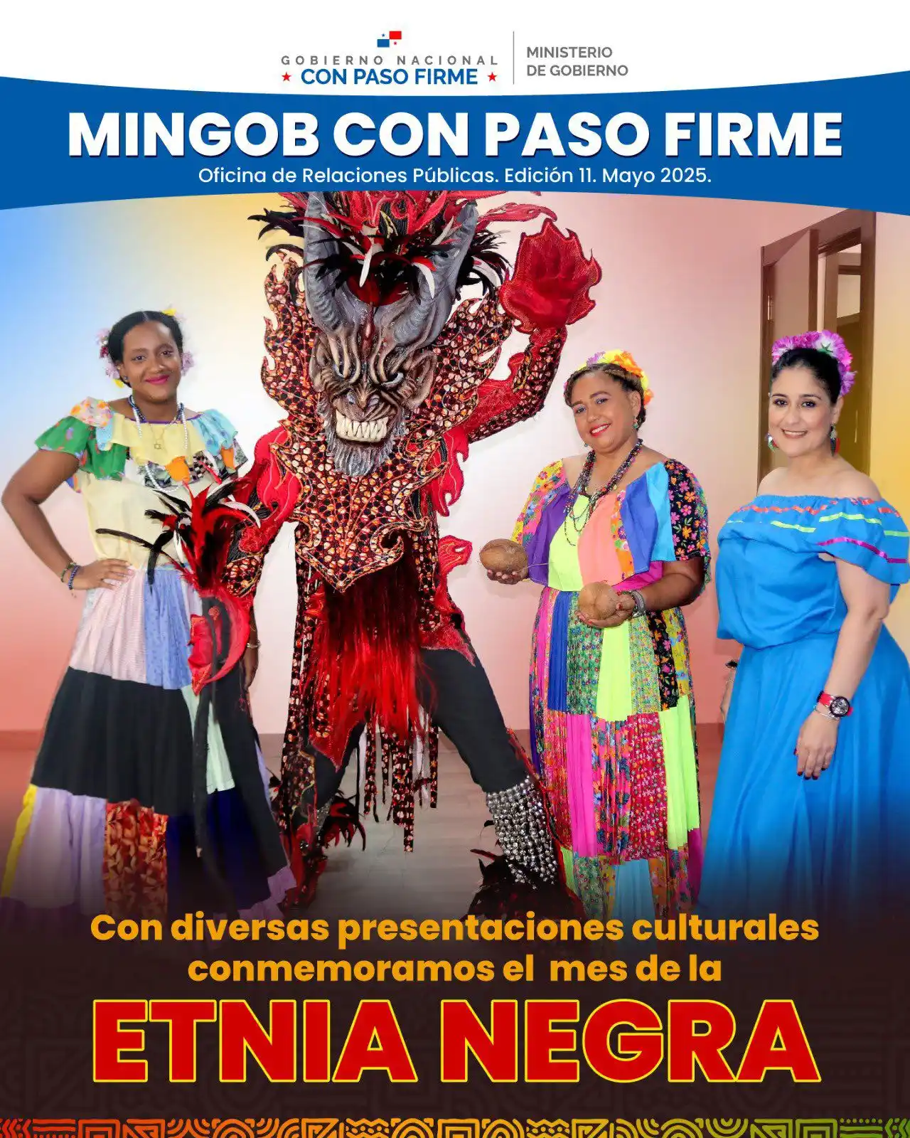 Image from Ministerio de Gobierno 🇵🇦: ✨ ¡Revista mensual Mingob Con Paso Firme✨ Resumen de acciones del mes...