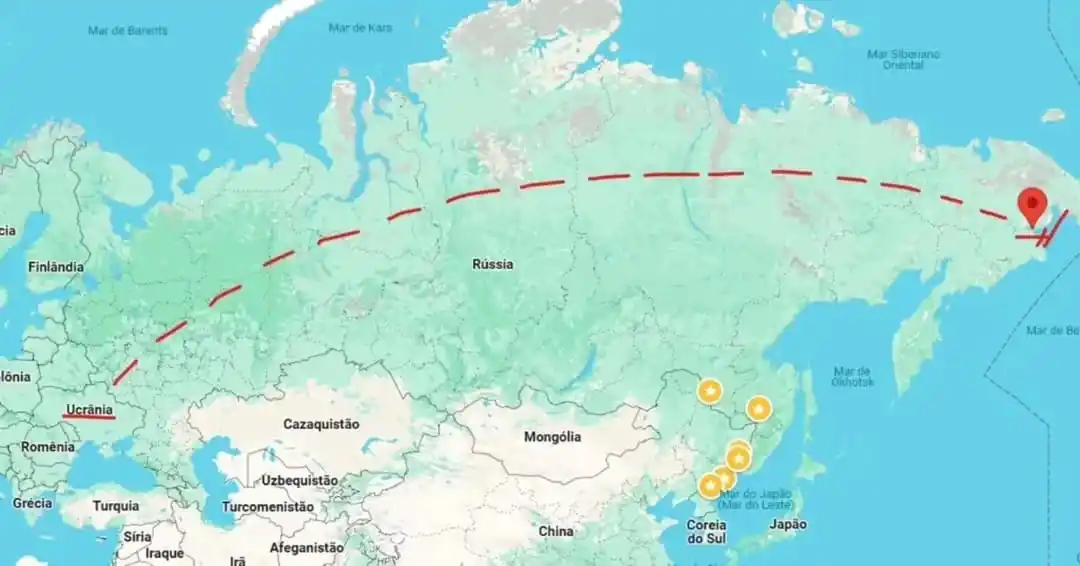 Image from Conflitos e Guerras Oficial: *🇷🇺 — RÚSSIA TRANSFERE BOMBARDEIROS PARA O EXTREMO ORIENTE* Temendo...