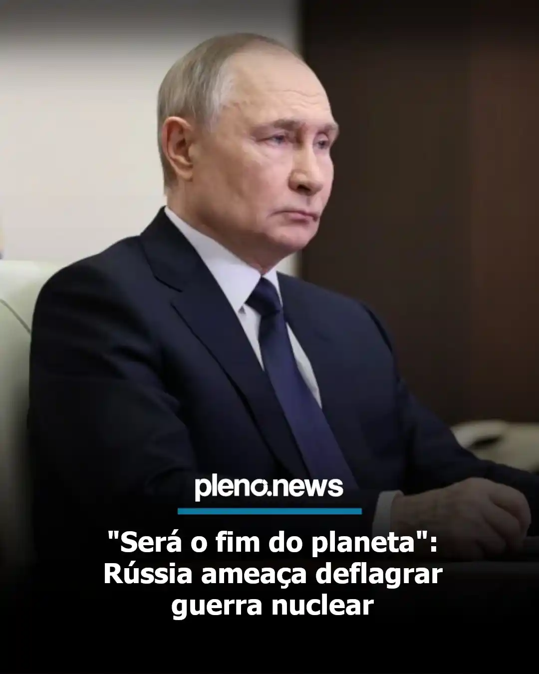 Image from Conflitos e Guerras Oficial: 🇷🇺x🇺🇦 — Assessor do presidente Vladimir Putin e líder da delegação...