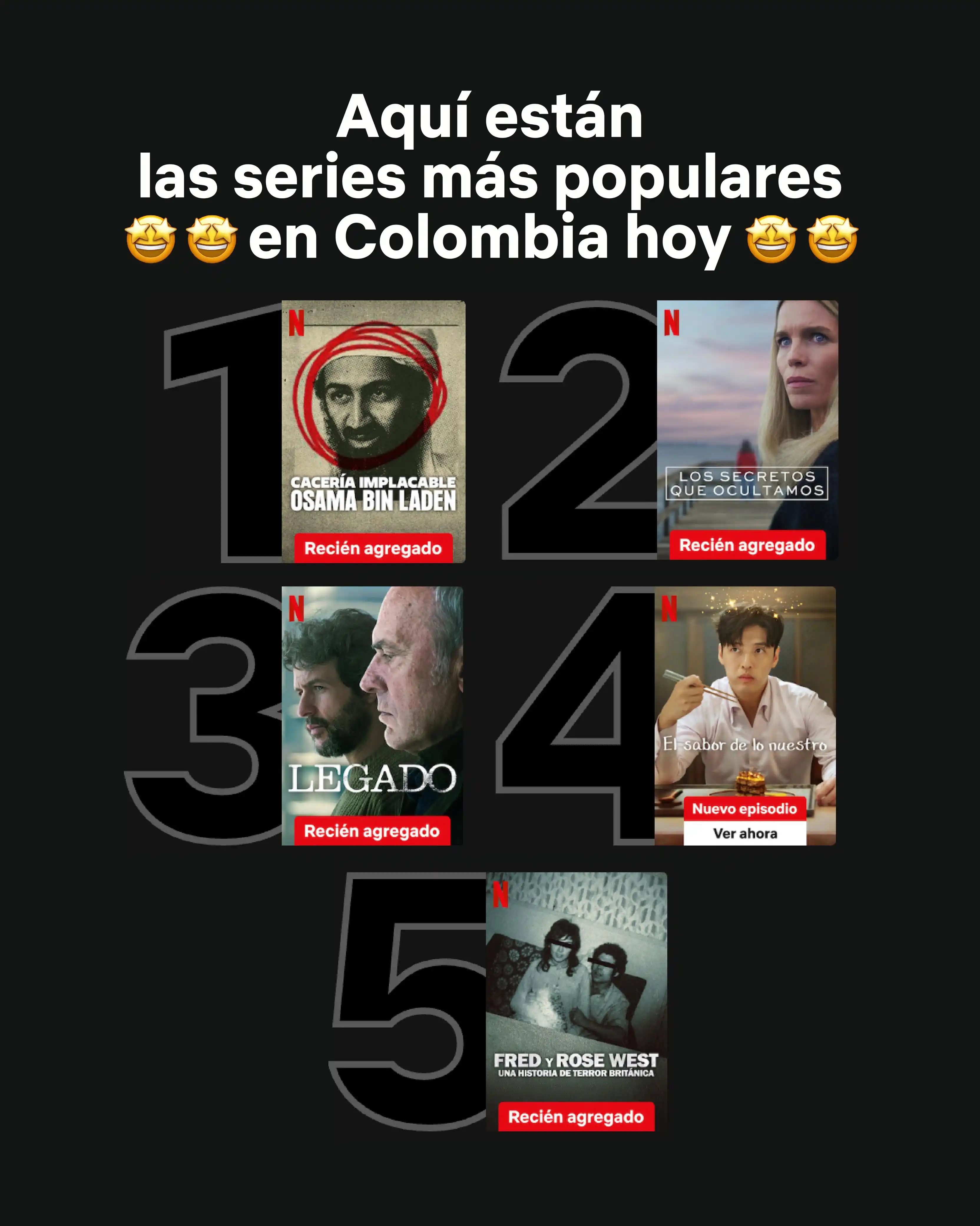 Netfix Colombia post