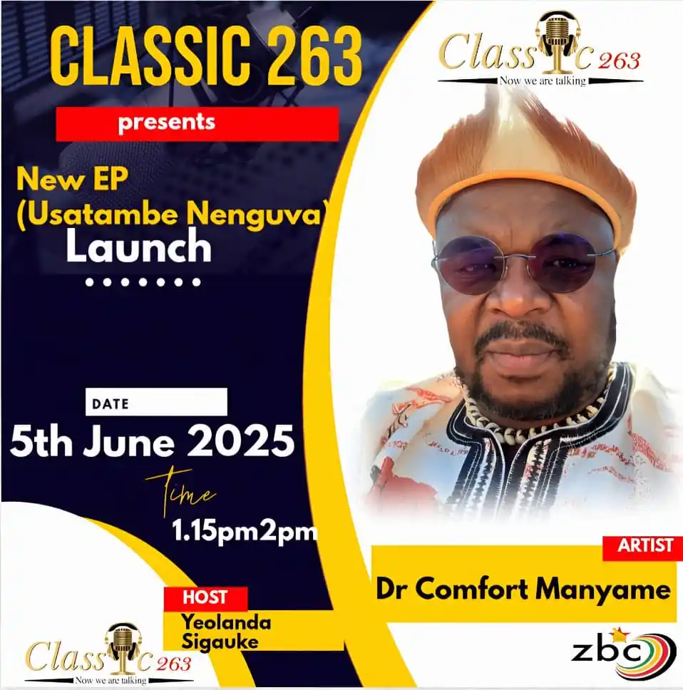 Image from Classic 263: ZBC Classic263 launches United States based artist Dr Comfort Manyame ...