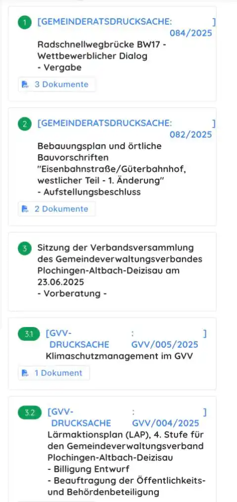 Unabhängige Liste Plochingen e.V. (ULP) post
