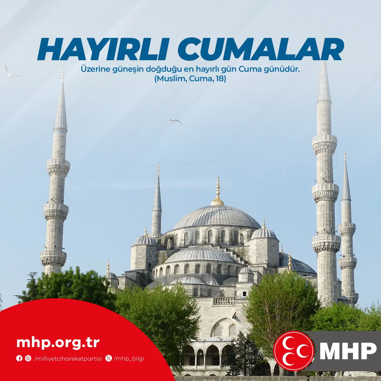 Image from MHP: Allah'ın rahmeti ve bereketi üzerinize olsun. <a class="text-blue-500 ...