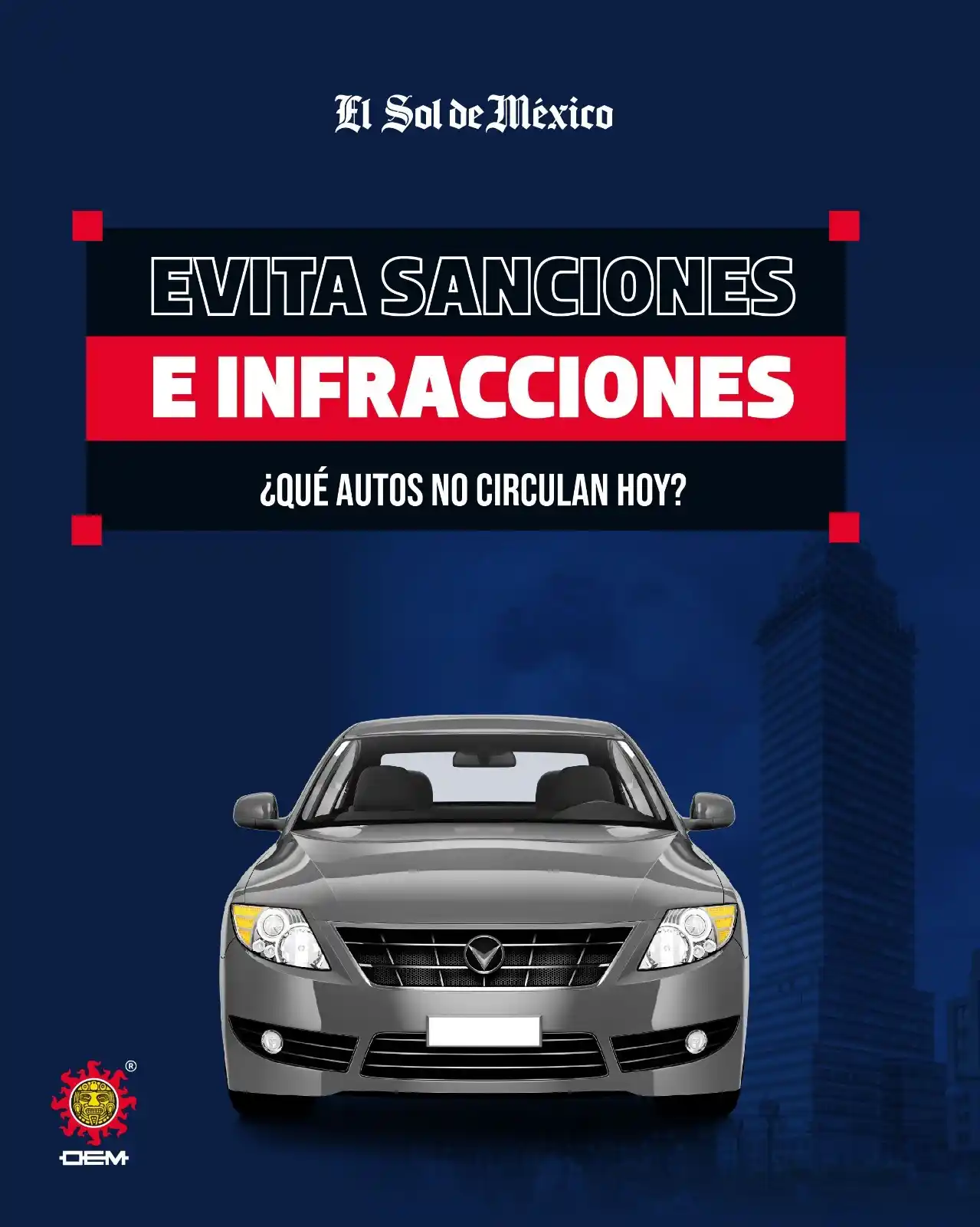 Image from El Sol de México: 🚗 🚫 ATENCIÓN Los vehículos con engomado amarillo, los que cuenten ...