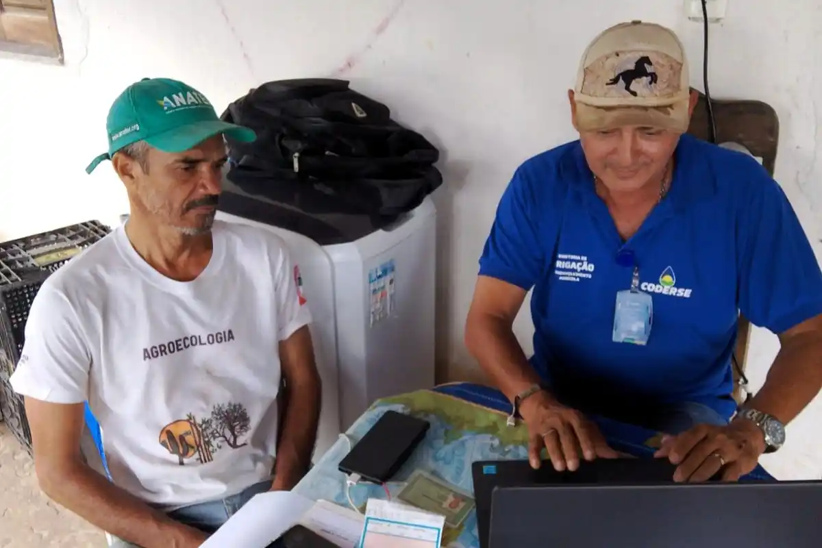 Image from Asbraer Notícias: 🌱 *Coderse inicia cadastro da agricultura familiar nos lotes da irrig...