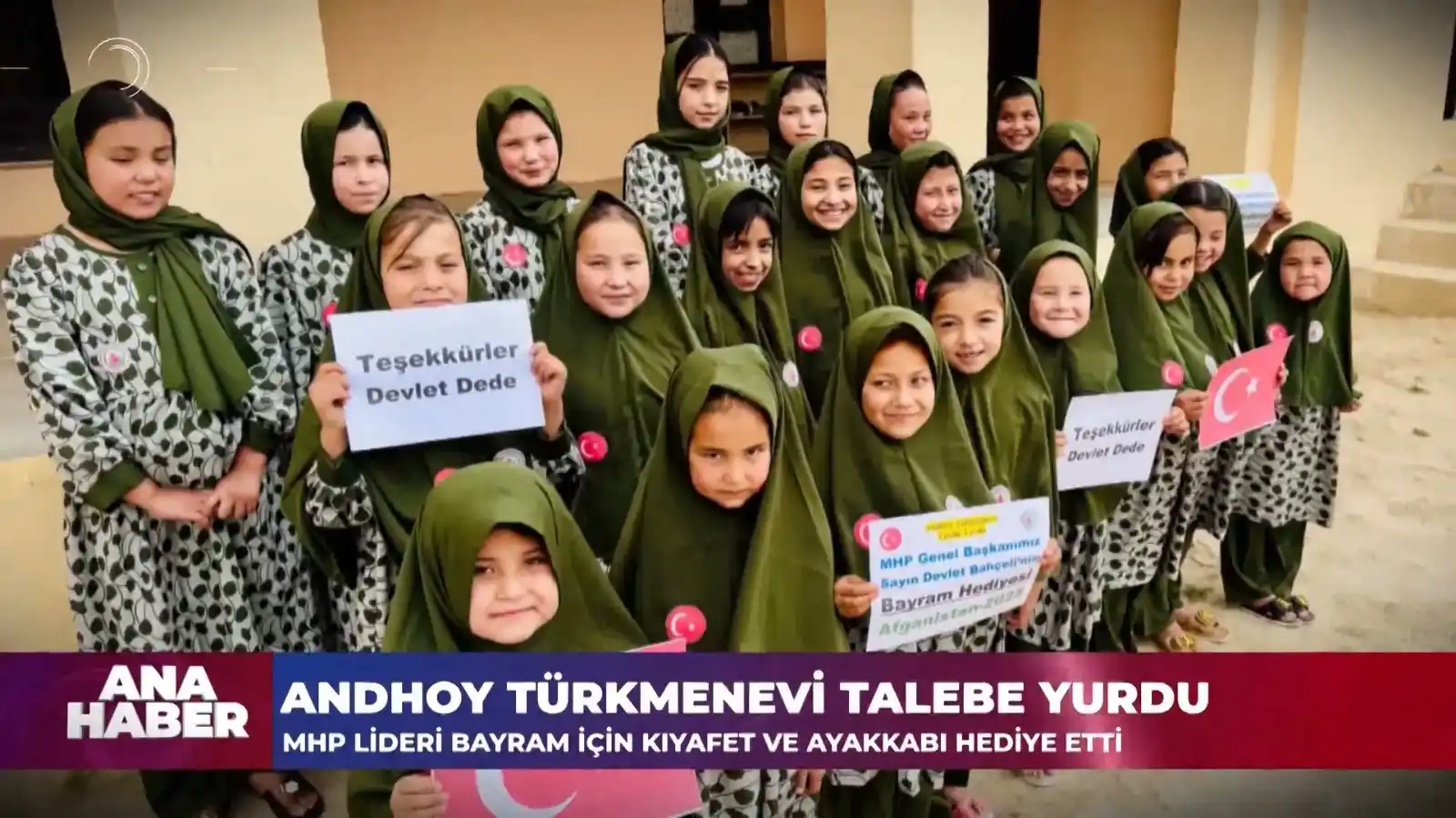 Image from MHP: Genel Başkanımız Sayın Devlet Bahçeli, Afganistan’da kendi himayelerin...