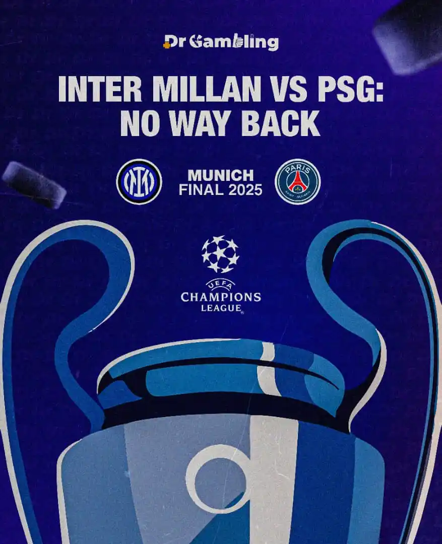 Image from DrGambling: INTER MILAN vs PSG: NO WAY BACK 🔥⚔️  The road ends here. The battlefi...